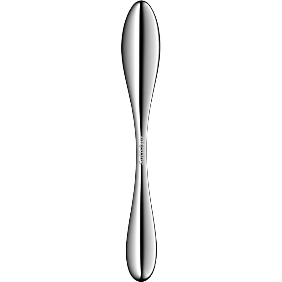 SATISFYER - STAR FORCE 3 EDELSTAHL DOPPELDILDO